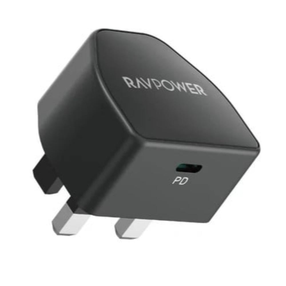 شاحن جداري من راف باور بي دي بايونير 20 واط RP-PC1041 أسود