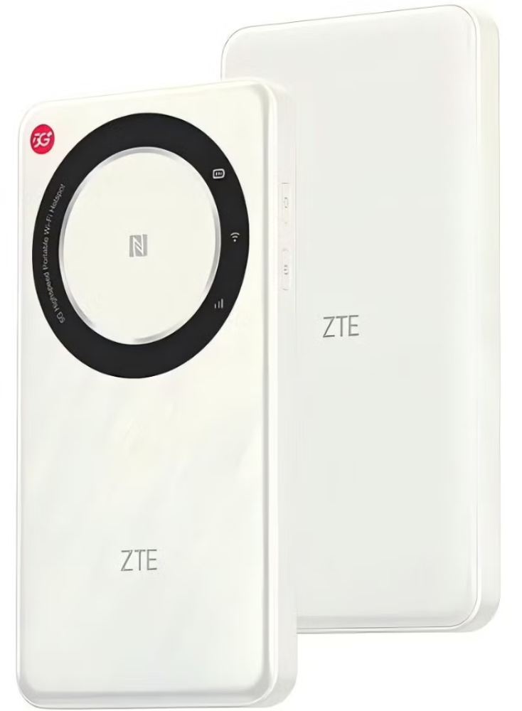 راوتر مودم متنقل من ZTE واي فاي 5G بسرعة تصل 650 ميجابت U30AIR- الأبيض