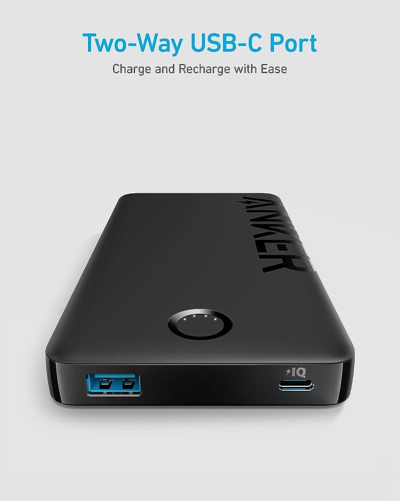 ANKER Power Bank 10000mAh USB-C × ３台セット Anker Power Bank (10000mAh, Fusion, Built-In USB-C ケーブル