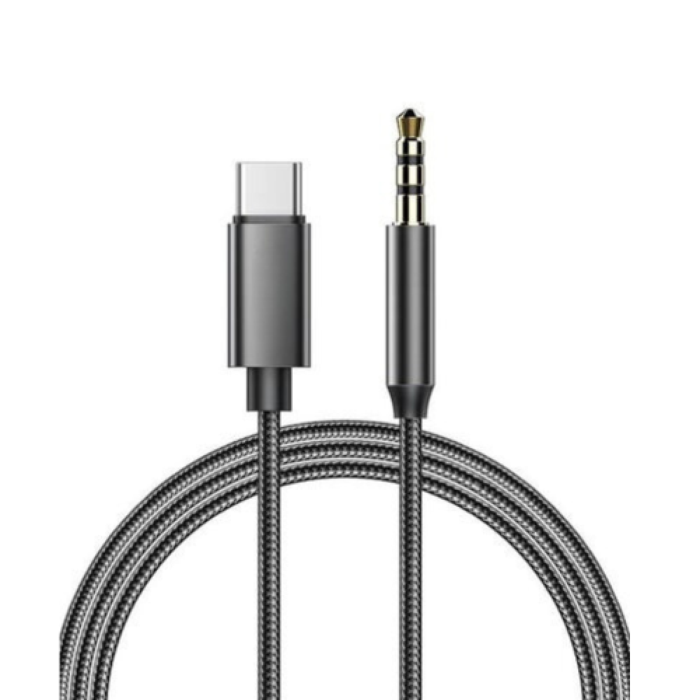 وصلة صوت AUX USB C Male to 3.5 Male  MS-607