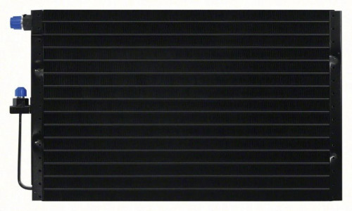 #10829Cلديتر مكيف سياره  عام او رنج / CONDENSER UNIVERSAL 14"X23"X44mm O-RING