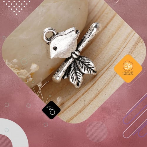 تعليقة طائر فضي B0081022