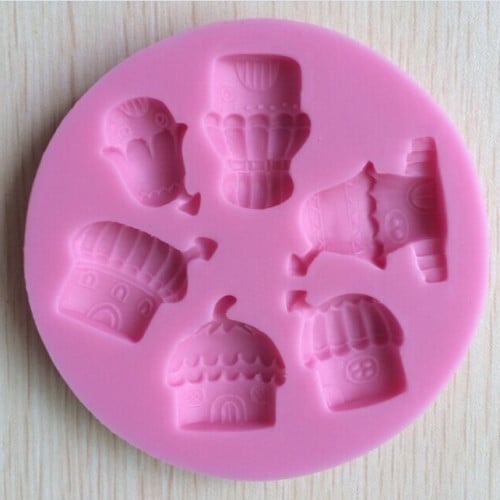 قالب سيلكون أشكال الكب كيك