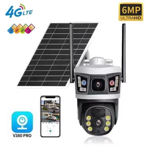 كاميرا مراقبه خارجيه 360درجه مزوده بكامترين على ال...