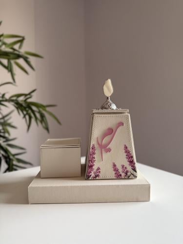 طقم مبخرة جلد - لافندري