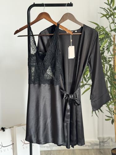 مجموعة العروس ميني قطعتين - دارك