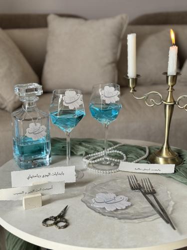 طقم كيك العرسان-سماء