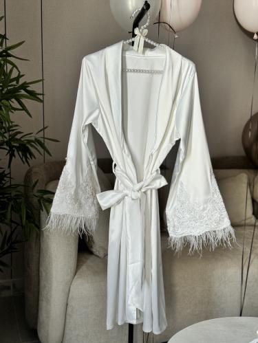 مجموعة العروس ميني قطعتين - وايتي