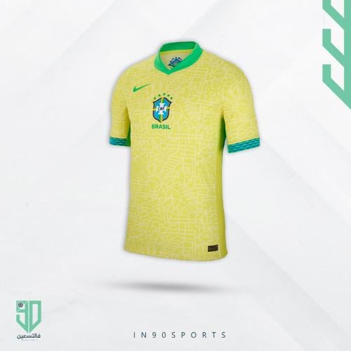 تيشيرت البرازيل 25\24 Brazil Home