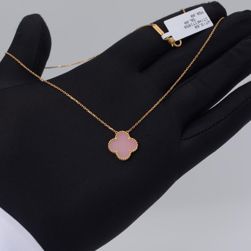 عقد ذهب ورده فان