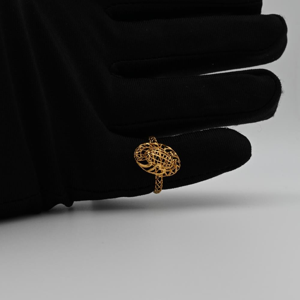 خاتم ذهب  عيار 21