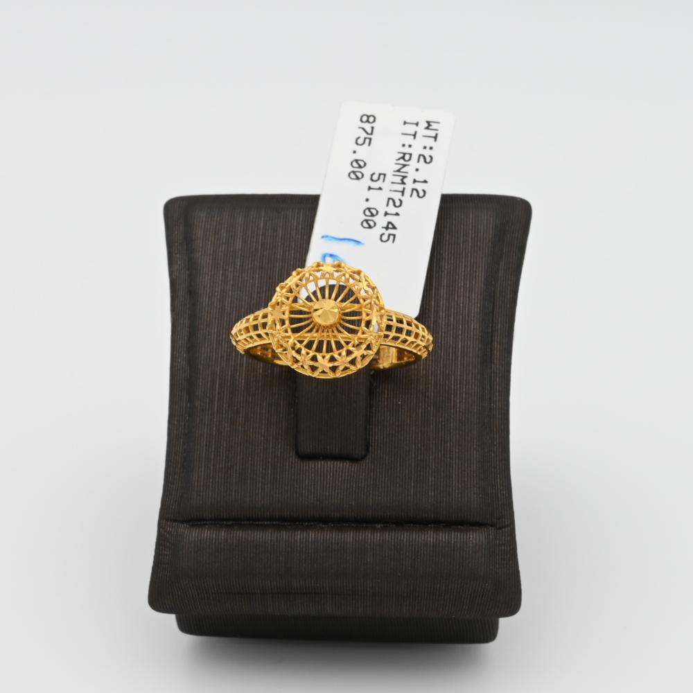 خاتم ذهب  عيار 21