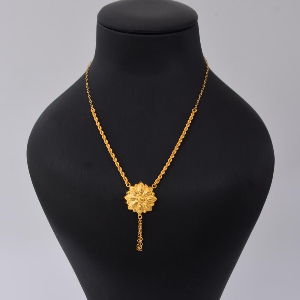 عقد ذهب كرسي جابر