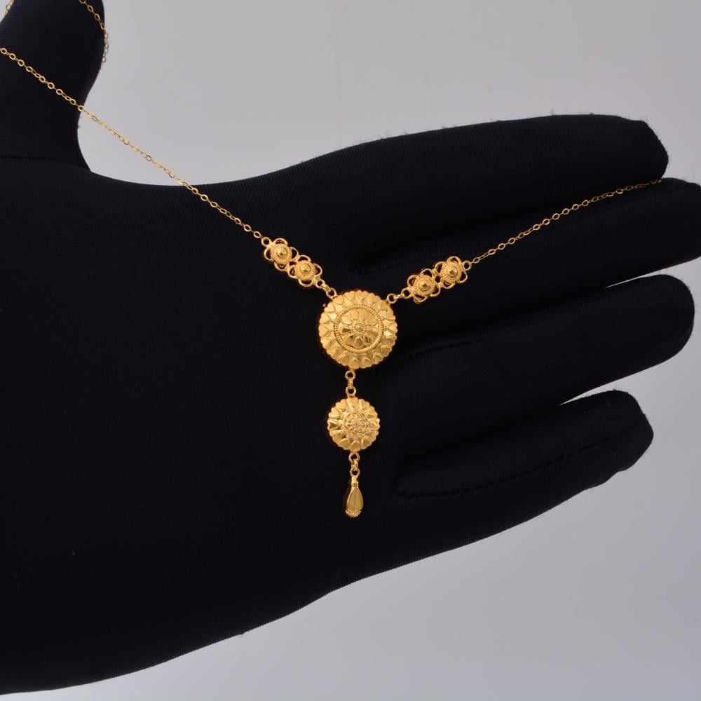 عقد ذهب كرسي جابر