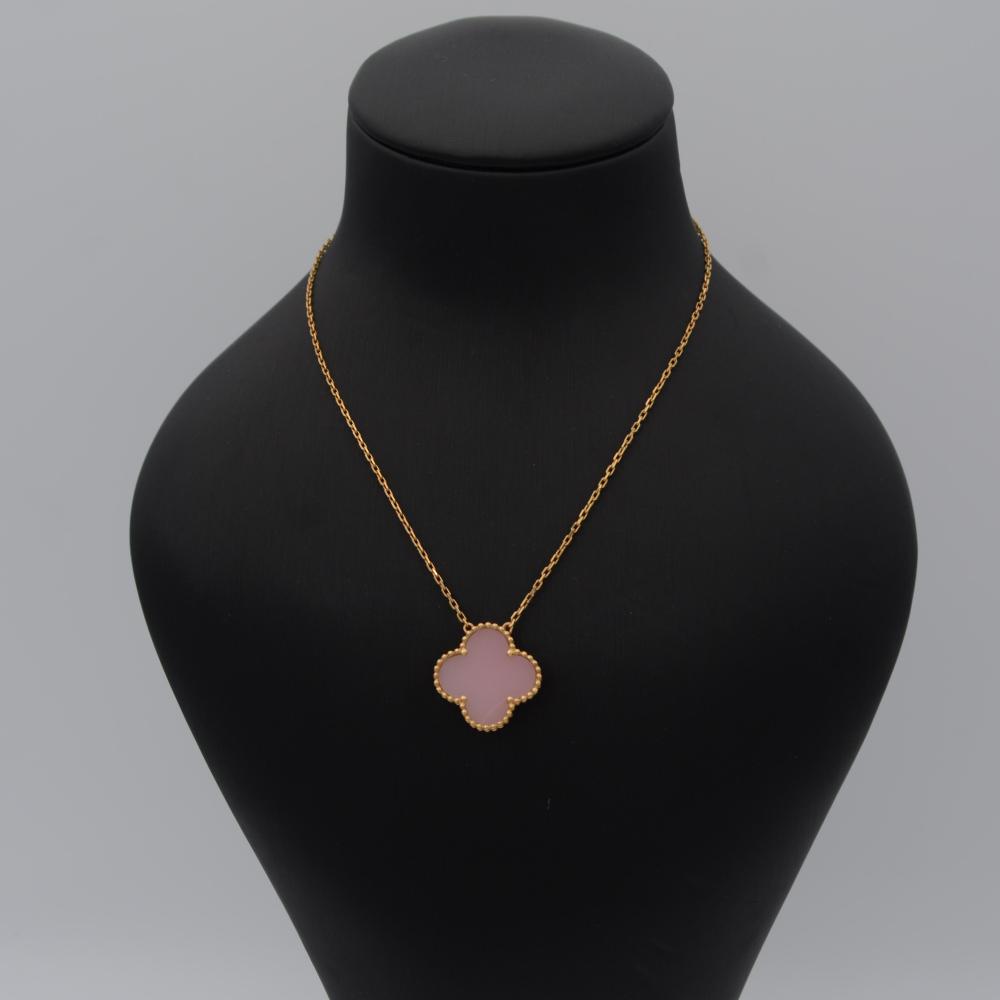 عقد ذهب ورده فان