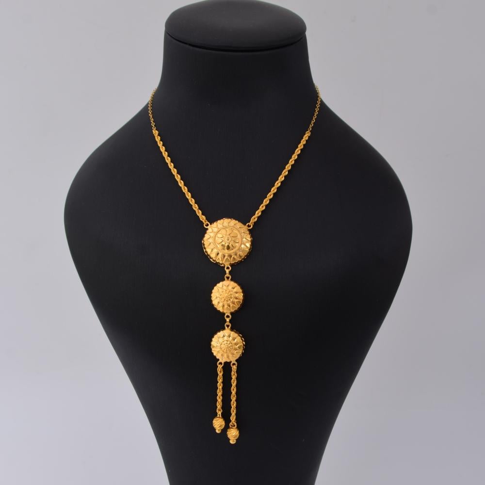 عقد ذهب كرسي جابر