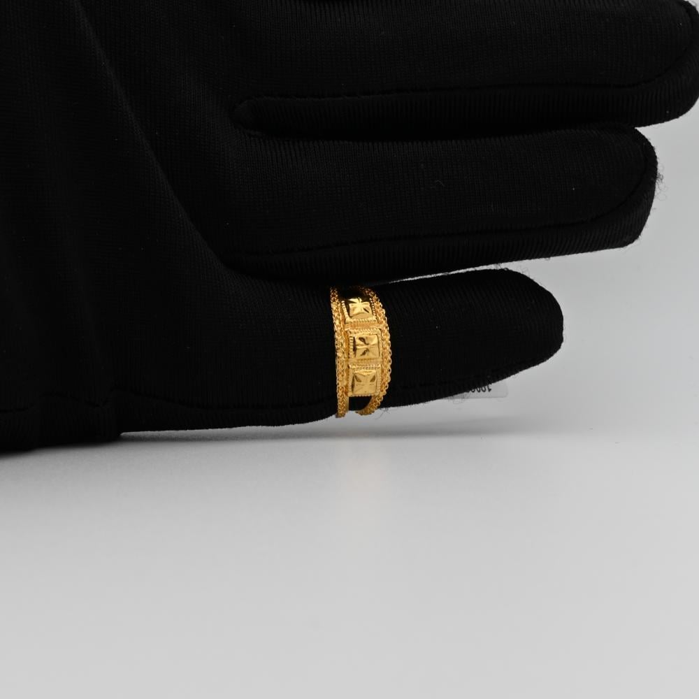 خاتم ذهب  عيار 21