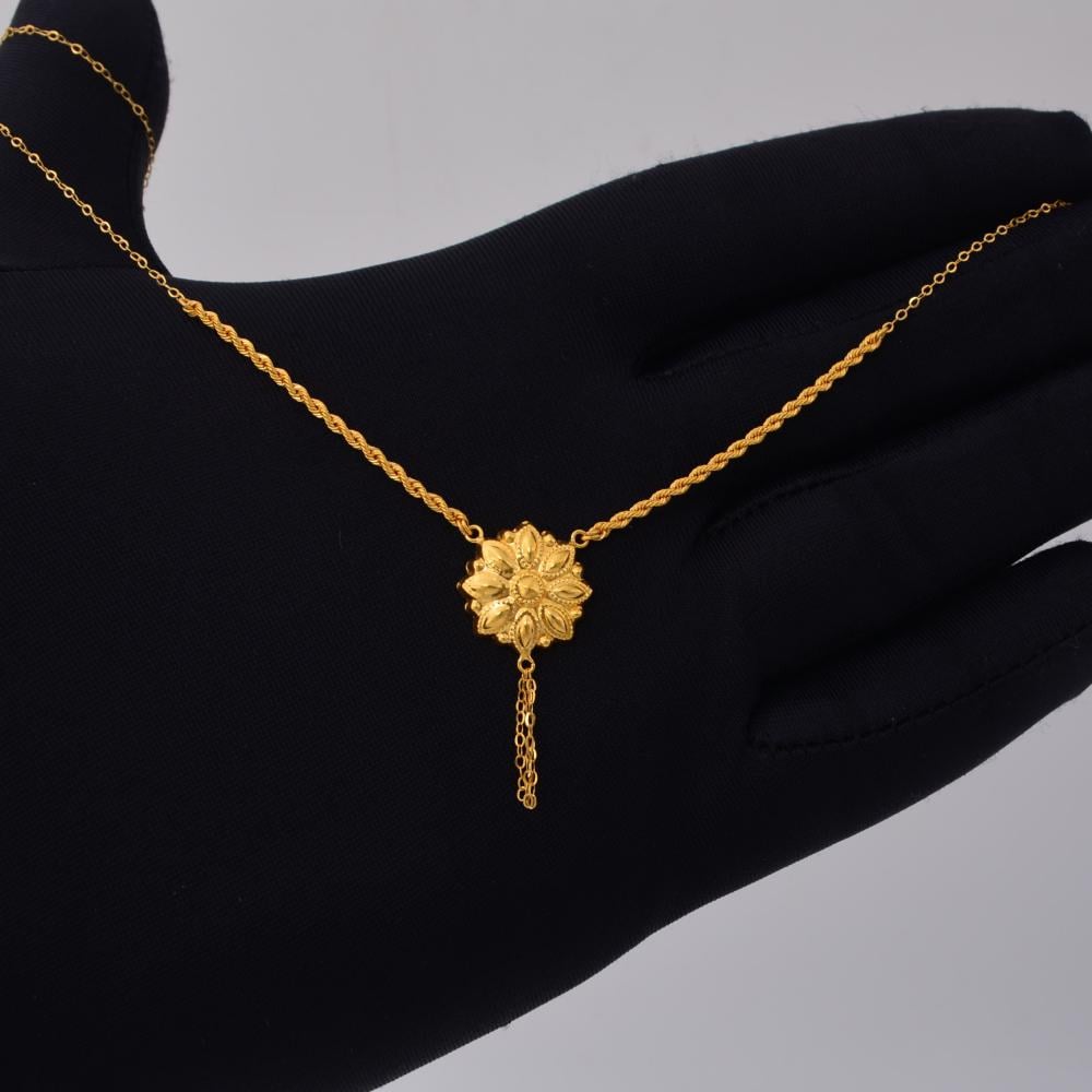 عقد ذهب كرسي جابر