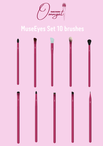 MuseEyes Set 10 brushes