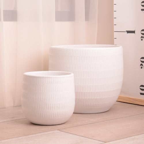 حوض سيراميك  أورا أبيض