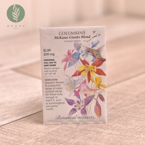 زهور columbine mckana giants blend