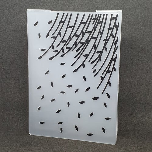 قالب نقش أوراق متناثرة 14.5*10.6 سم