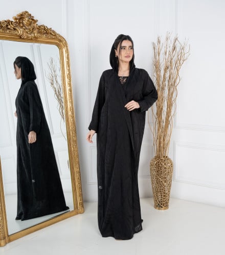 عباية ربع بشت مشجر لنن