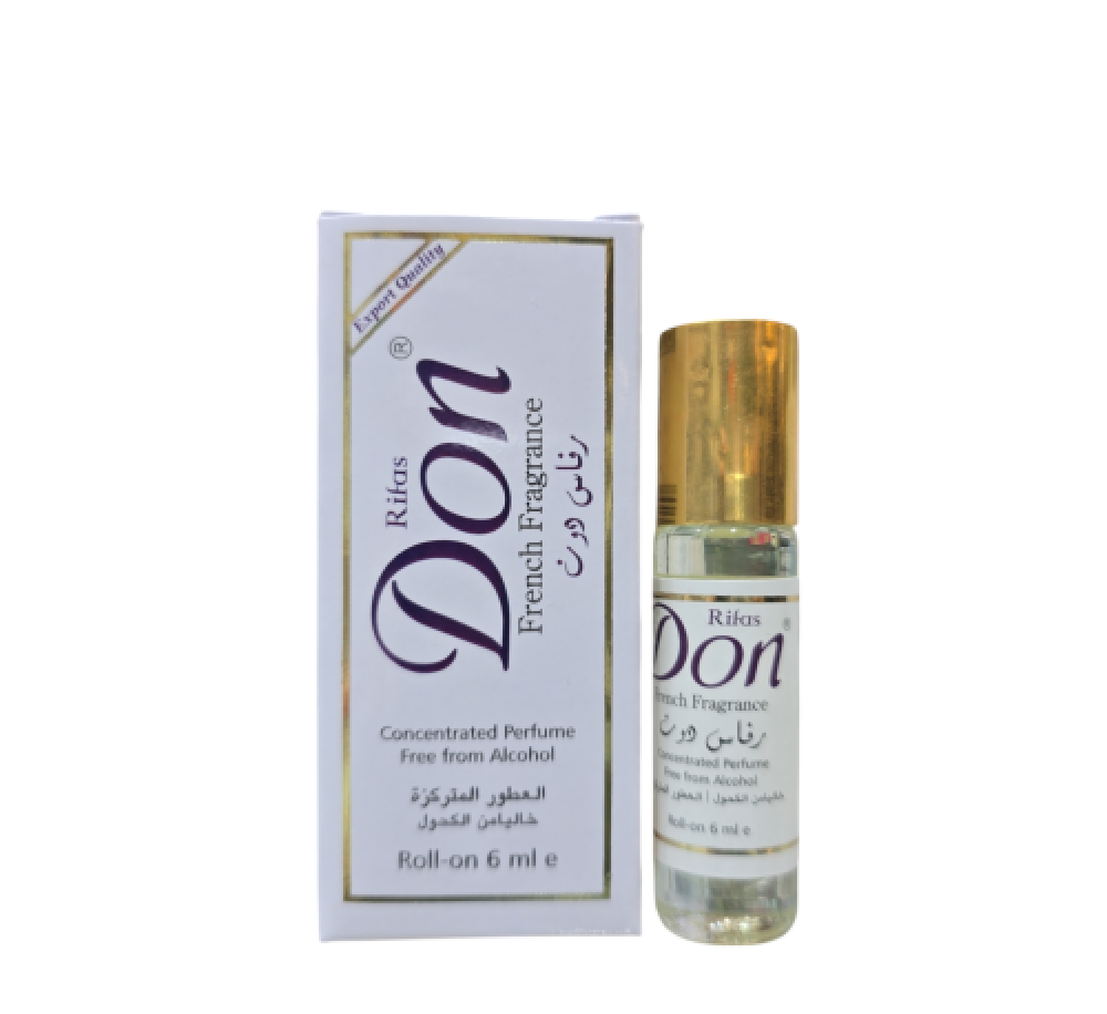 عطر دون رول خالي من الكحول 6مل