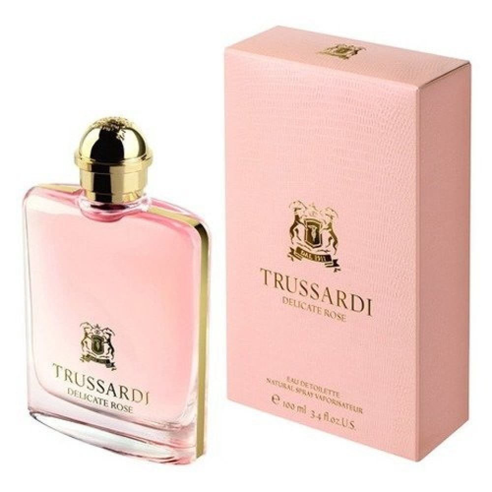 عطر تروساردي ديلكيت روز او دو تواليت 100مل Trussardi Delicate Rose Eau de