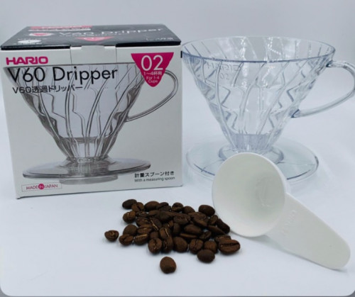 قمع ترشيح هاريو V60 أكريليك مقاس 02