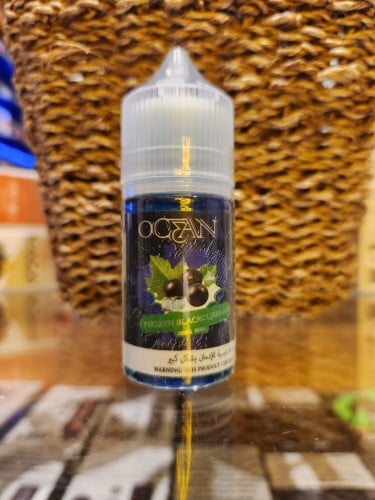 نكهة اوشن بلاك كورنت توت ازرق ايس 20 نيكوتين Ocean Frozen Blackcurrant