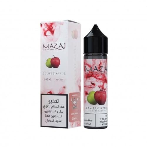 نكهة مزاج تفاحتين 60مل _MAZAJ DOUBLE APPLE