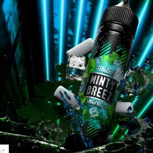 نكهة سامز فيب علكة النعناع ايس 60مل12mg_ Samac Vap MINT BREES