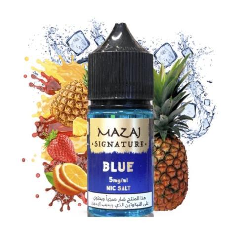 نكهة مزاج بلو فواكه استوائية بارد MAZAJ BLUE