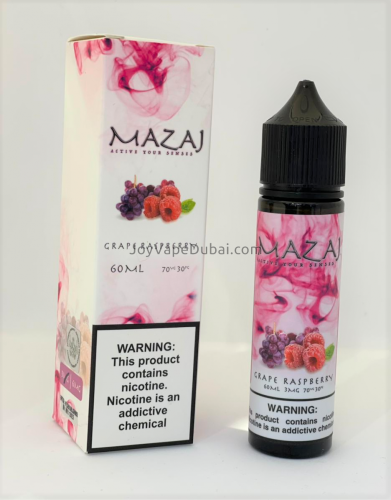 مزاج عنب توت 60مل _MAZAJ GRAPE RASPBERRY