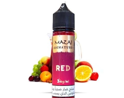 نكهة مزاج ريد فواكه استوائية  MAZAJ RED 3mg