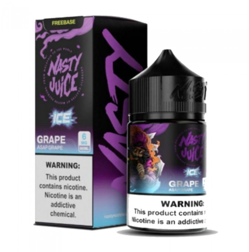نكهة فيب ناستي عنب ايس Nasty Juice Asap Grape ICE Vape