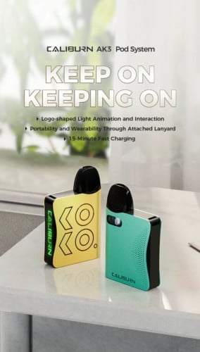 سحبة يو ويل كاليبرن  كوكو اي كي 3 UWELL CALIBURN AK3 POD SYSTEM