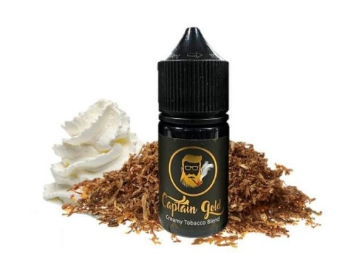 نكهة كابتن قولد توباكو وكريمة  Captain gold Creamy Tobacco Blend