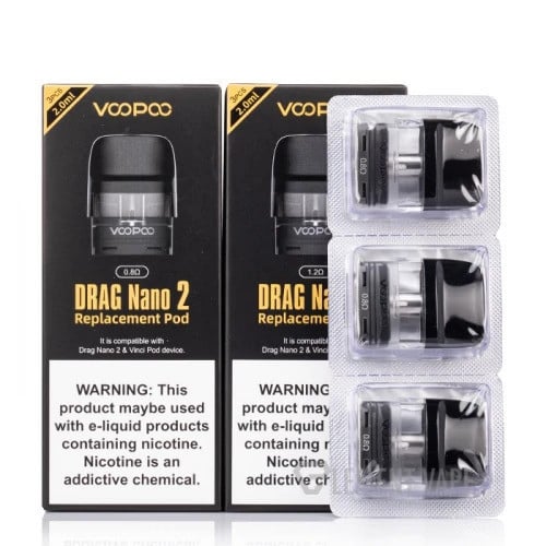 بودات سحبة  دراق نانو 2 بود من فوبو VOOPOO DRAG NANO 2 Replacement Pod