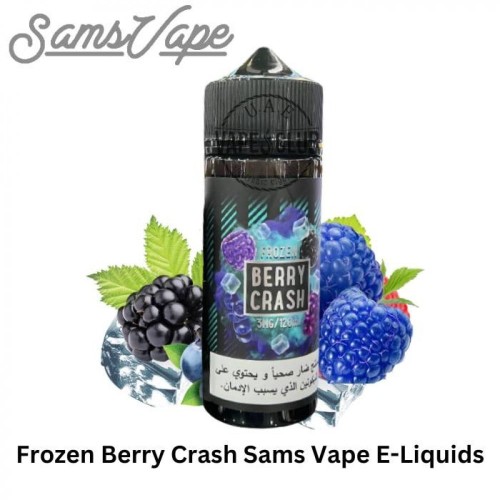نكهة فيب بيري كراش ايس سامز فيب Sams Vape BERRY CRASH 120 ML