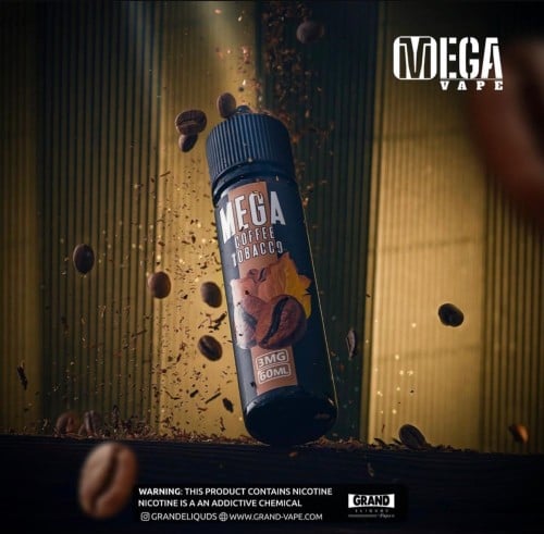 نكهة فيب ميجا كوفي توباكو Mega Coffee Tobacco Vape