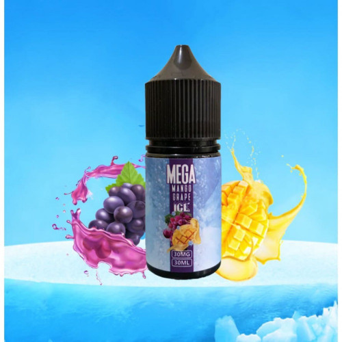 نكهة  ميجا  مانجو  عنب بارد MEGA MANGO Grap ICE   SALT