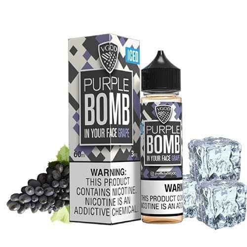 نكهة فيب  فيقود بومب عنب ايس VGOD PURPLE BOMB ICED
