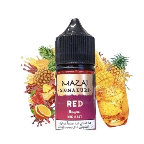 نكهة مزاج ريد فواكه استوائية  MAZAJ RED