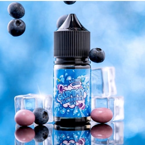 نكهة قمي توت ازرق ايس - GUMMY BLUEBERRY ice Salt