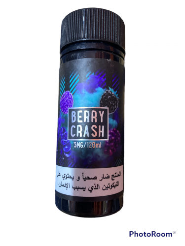 نكهة فيب بيري كراش  سامز فيب Sams Vape BERRY CRASH 120 ML