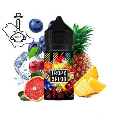 نكهة فواكه استوائية تروبكس ايس TROPX XPLOD Frozen Salt