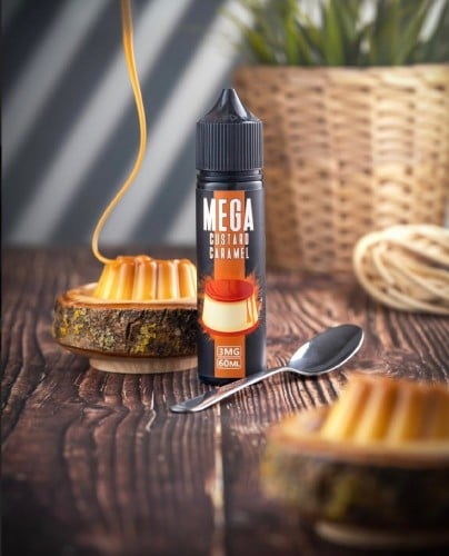 نكهة فيب ميجا كاسترد كارميل - mega custard caramel