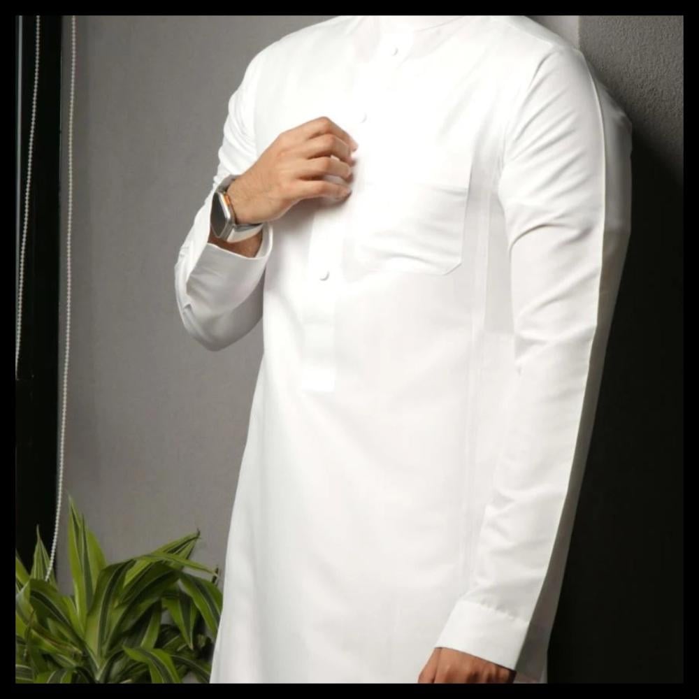 ثوب رجالي قماش دليل اختيار أفضل الأقمشة للثياب في السعودية